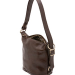 Borsa a secchiello da donna Vera pelle 5527-Tmoro I Fratelli