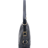 Borsa a secchiello da donna Vera pelle 5528-Blu I Fratelli