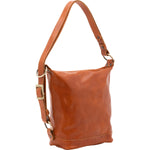 Borsa a secchiello da donna Vera pelle 5528-Cognac I Fratelli