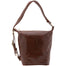 Borsa a secchiello da donna Vera pelle 5528-Marrone I Fratelli