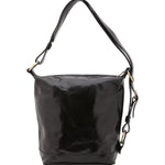 Borsa a secchiello da donna Vera pelle 5528-Nero I Fratelli
