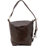 Borsa a secchiello da donna Vera pelle 5528-Tmoro I Fratelli