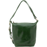 Borsa a secchiello da donna Vera pelle 5528-Verde I Fratelli