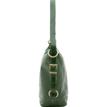Borsa a secchiello da donna Vera pelle 5528-Verde I Fratelli