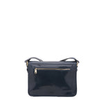 Borsa a tracolla da donna 100% vera pelle 5529-Blu I Fratelli