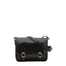 Borsa a tracolla da donna 100% vera pelle 5529-Nero I Fratelli