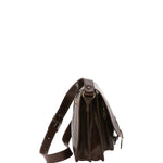 Borsa a tracolla da donna 100% pelle 5530-Tmoro I Fratelli