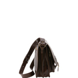 Borsa a tracolla da donna 100% pelle 5530-Tmoro I Fratelli