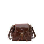 Borsa a secchiello da donna Vera pelle 5531-Marrone I Fratelli