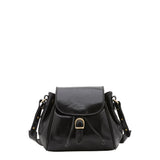 Borsa a secchiello da donna Vera pelle 5531-Nero I Fratelli