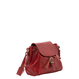 Borsa a secchiello da donna Vera pelle 5531-Rosso I Fratelli