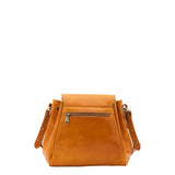 Borsa a secchiello da donna Vera pelle 5531-Senape I Fratelli