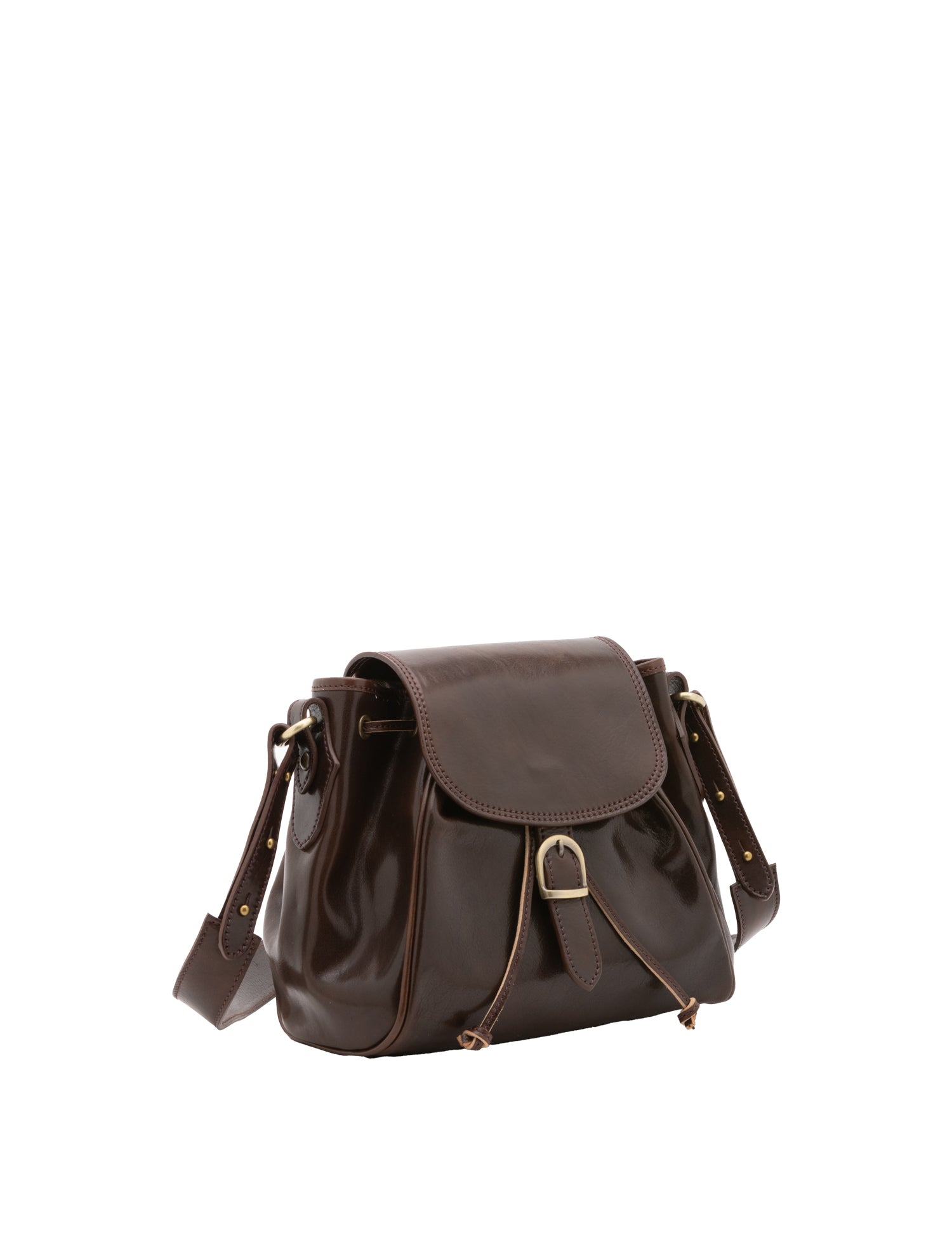 Borsa a secchiello da donna Vera pelle 5531-Tmoro I Fratelli