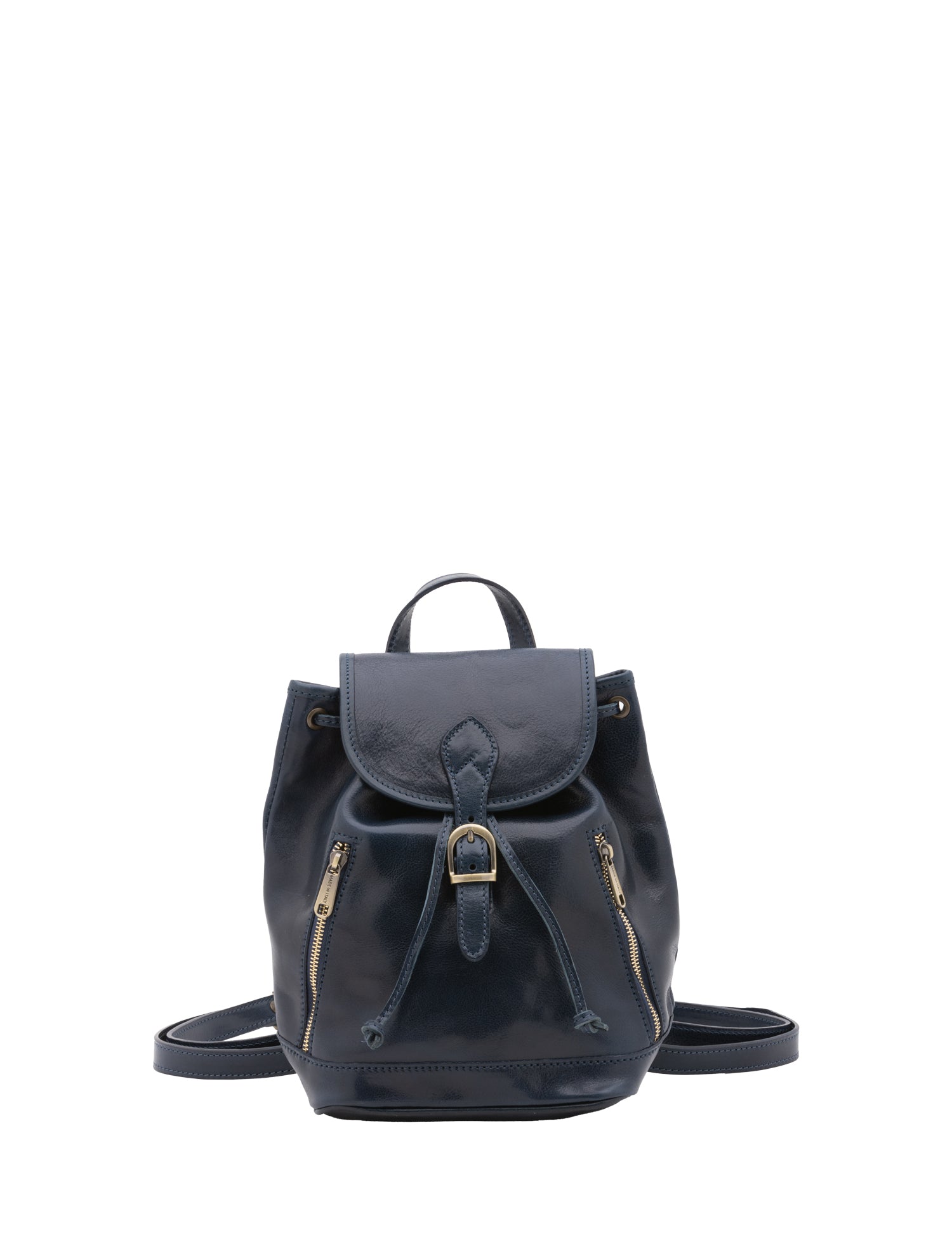 Borsa a spalla da donna Vera pelle 5532-Blu I Fratelli