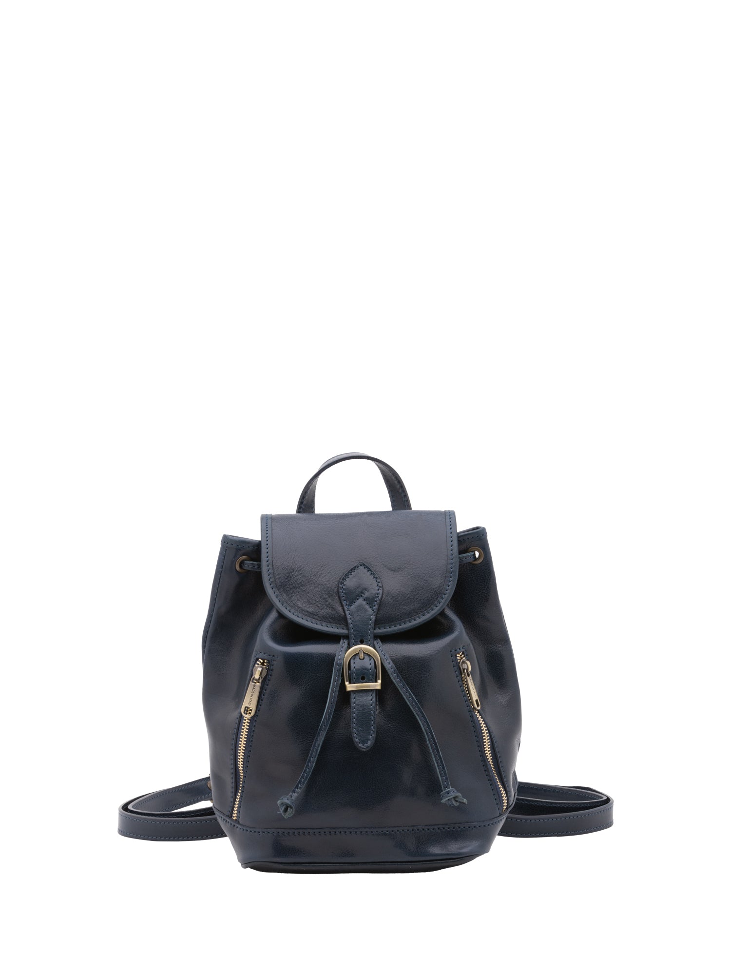 Borsa a spalla da donna Vera pelle 5532-Blu I Fratelli