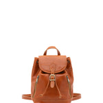 Borsa a spalla da donna Vera pelle 5532-Cognac I Fratelli