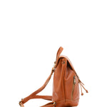 Borsa a spalla da donna Vera pelle 5532-Cognac I Fratelli