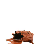 Borsa a spalla da donna Vera pelle 5532-Cognac I Fratelli
