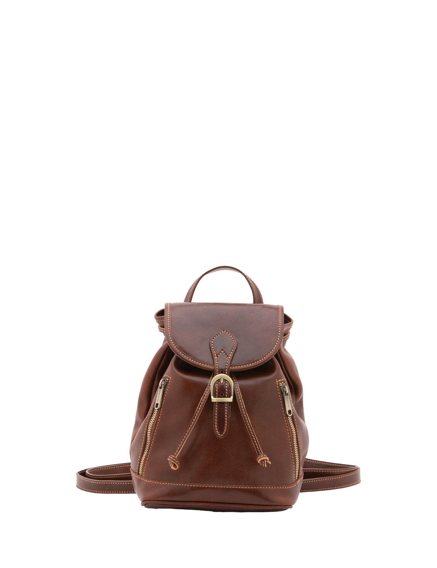 Borsa a spalla da donna Vera pelle 5532-Marrone I Fratelli