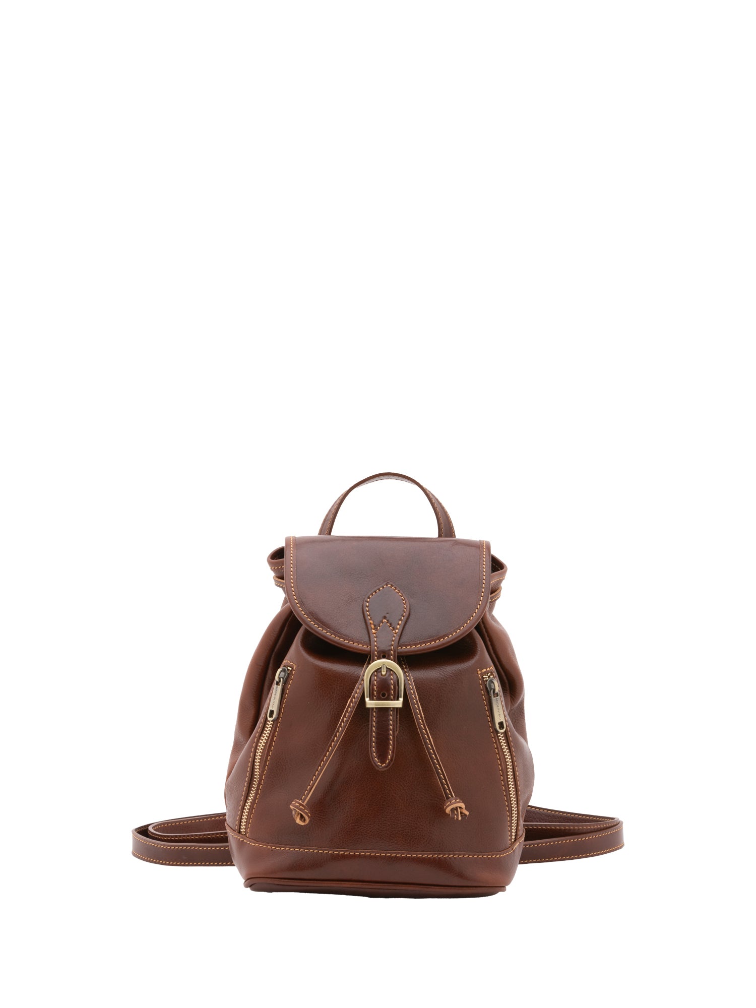 Borsa a spalla da donna Vera pelle 5532-Marrone I Fratelli