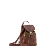 Borsa a spalla da donna Vera pelle 5532-Marrone I Fratelli