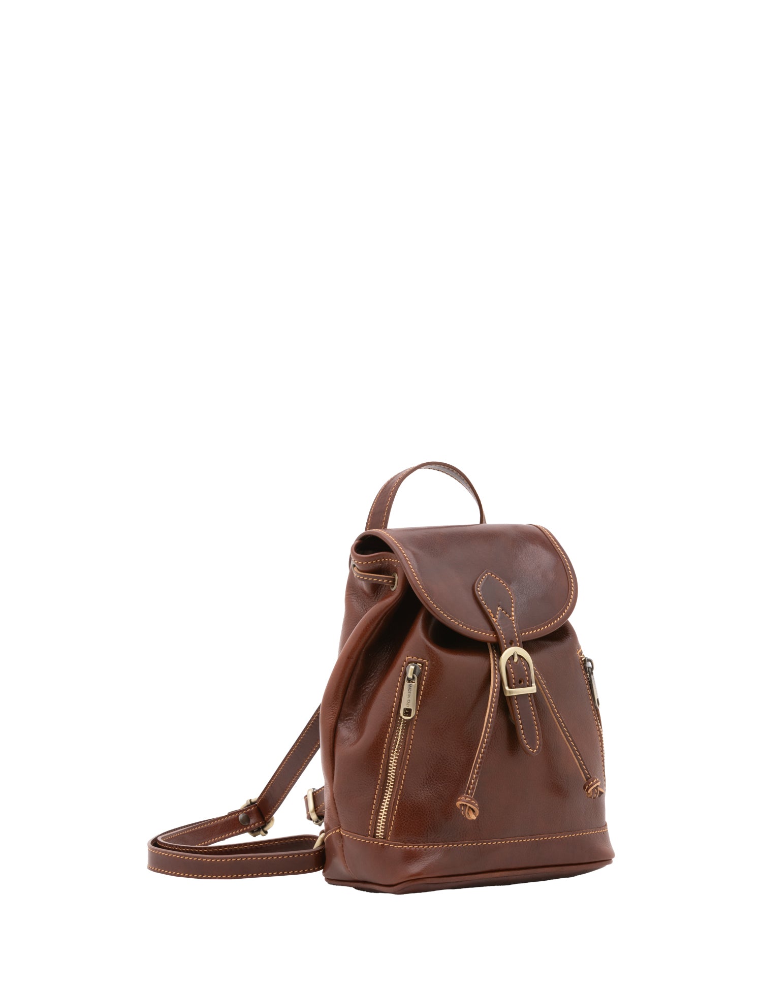 Borsa a spalla da donna Vera pelle 5532-Marrone I Fratelli