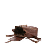 Borsa a spalla da donna Vera pelle 5532-Marrone I Fratelli