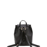 Borsa a spalla da donna Vera pelle 5532-Nero I Fratelli