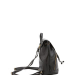 Borsa a spalla da donna Vera pelle 5532-Nero I Fratelli
