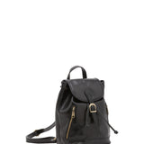 Borsa a spalla da donna Vera pelle 5532-Nero I Fratelli