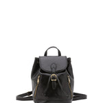 Borsa a spalla da donna Vera pelle 5532-Nero I Fratelli
