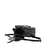 Borsa a spalla da donna Vera pelle 5532-Nero I Fratelli
