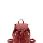 Borsa a spalla da donna Vera pelle 5532-Rosso I Fratelli