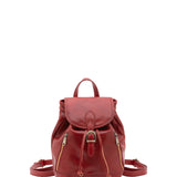 Borsa a spalla da donna Vera pelle 5532-Rosso I Fratelli