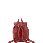 Borsa a spalla da donna Vera pelle 5532-Rosso I Fratelli