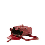 Borsa a spalla da donna Vera pelle 5532-Rosso I Fratelli