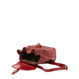 Borsa a spalla da donna Vera pelle 5532-Rosso I Fratelli