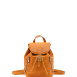 Borsa a spalla da donna Vera pelle 5532-Senape I Fratelli