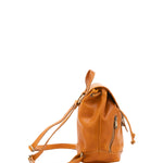 Borsa a spalla da donna Vera pelle 5532-Senape I Fratelli