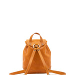 Borsa a spalla da donna Vera pelle 5532-Senape I Fratelli