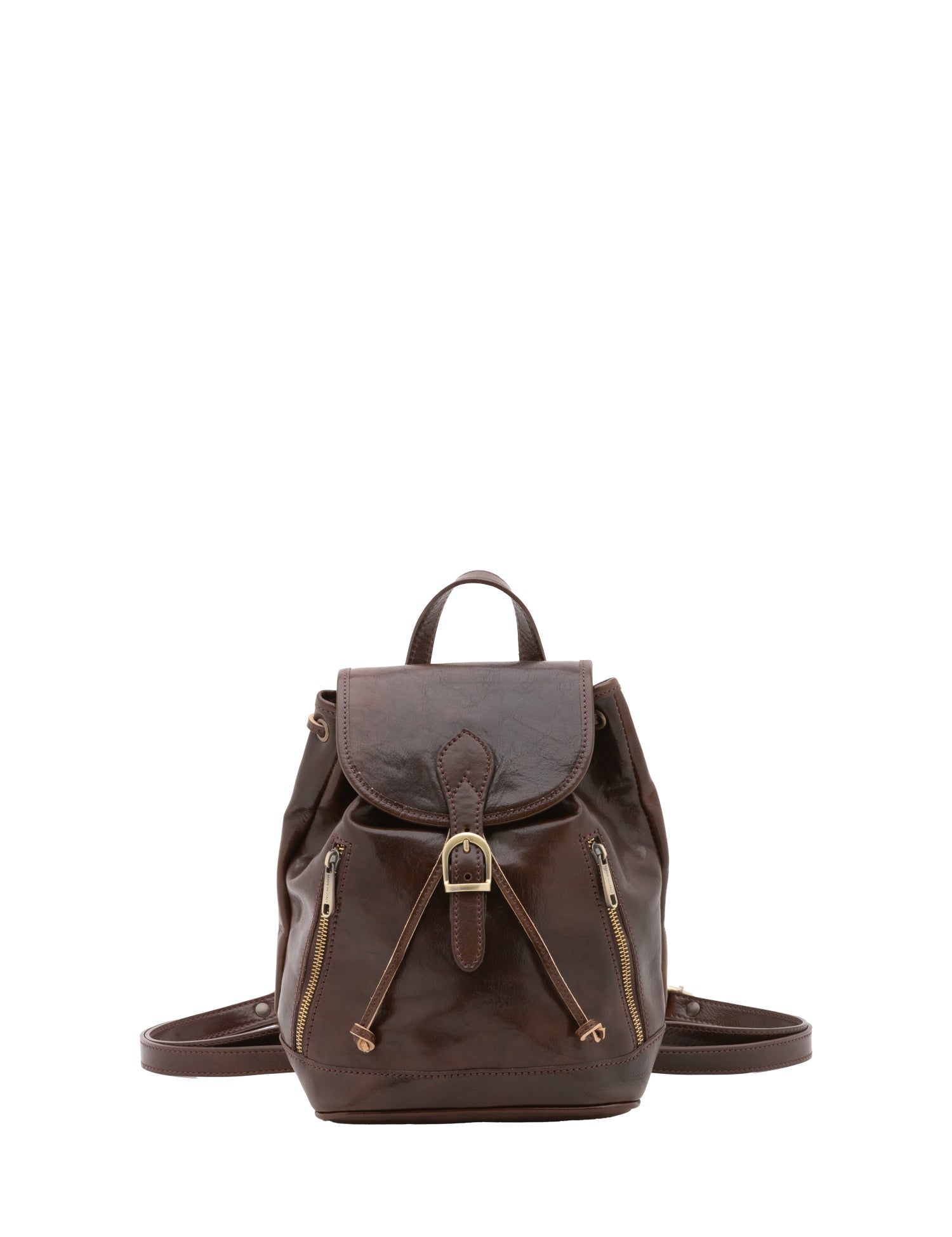 Borsa a spalla da donna Vera pelle 5532-Tmoro I Fratelli