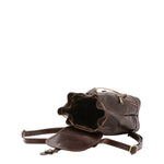 Borsa a spalla da donna Vera pelle 5532-Tmoro I Fratelli