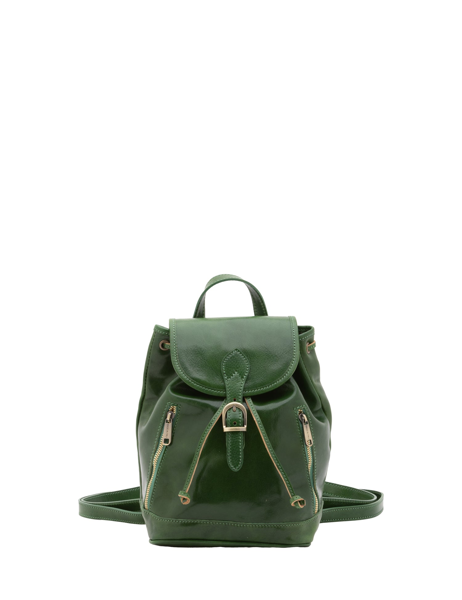 Borsa a spalla da donna Vera pelle 5532-Verde I Fratelli