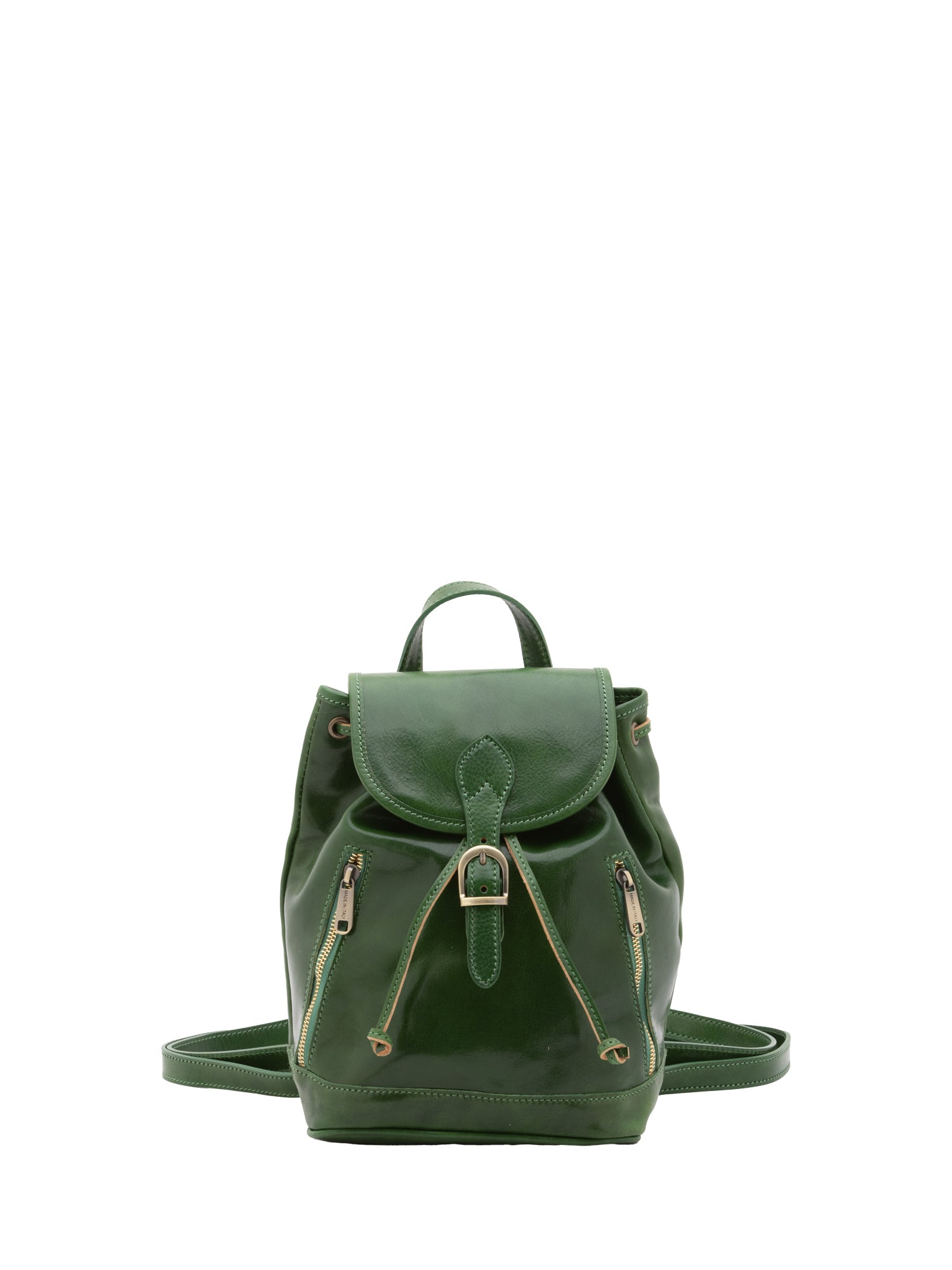 Borsa a spalla da donna Vera pelle 5532-Verde I Fratelli