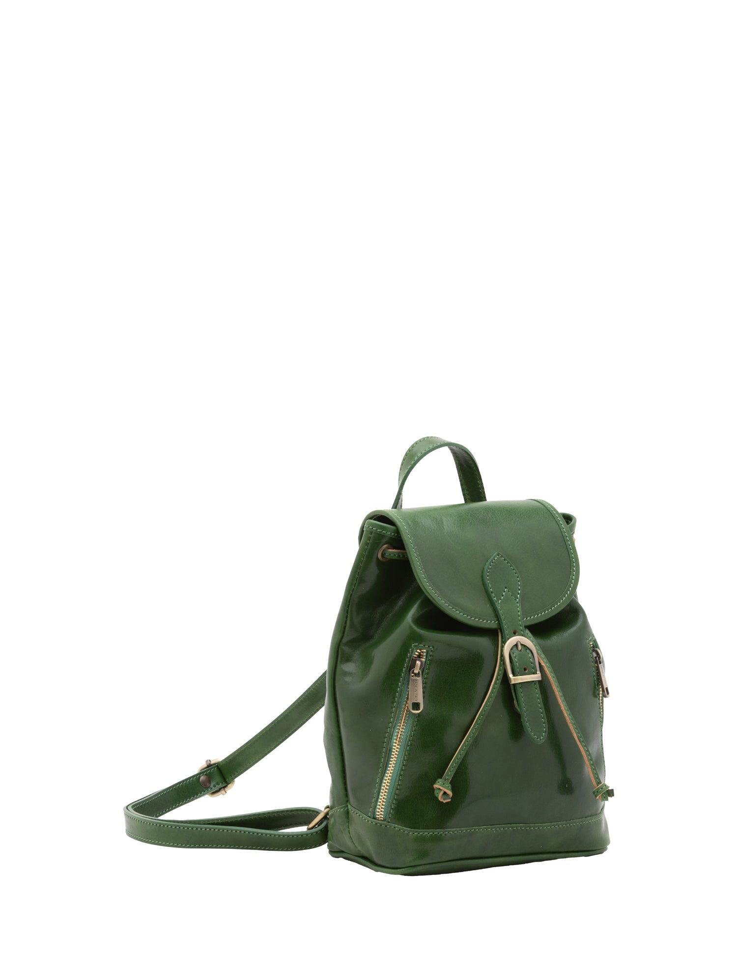 Borsa a spalla da donna Vera pelle 5532-Verde I Fratelli