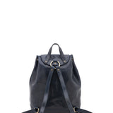 Borsa a spalla da donna 100% pelle artigianale 5533-Blu I Fratelli