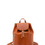 Borsa a spalla da donna 100% pelle artigianale 5533-Cognac I Fratelli