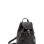 Borsa a spalla da donna 100% pelle artigianale 5533-Nero I Fratelli