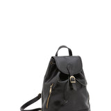 Borsa a spalla da donna 100% pelle artigianale 5533-Nero I Fratelli