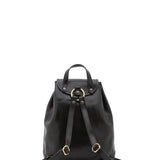 Borsa a spalla da donna 100% pelle artigianale 5533-Nero I Fratelli